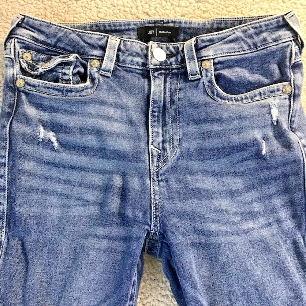 True Religion Women's Joey Mid Rise Flare Denim Jeans Light Med 30X32 204367